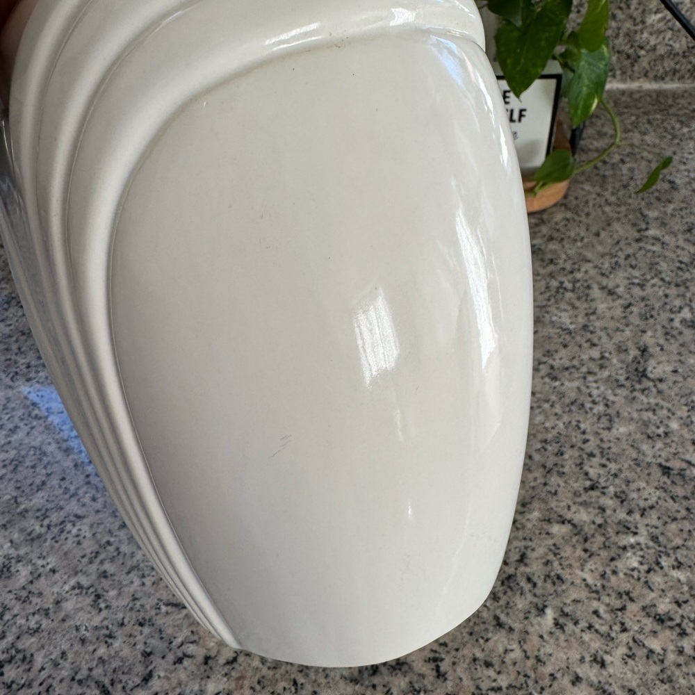 Vintage 80’s Art Deco Ceramic Vase Art Nouveau - Picture 7 of 8